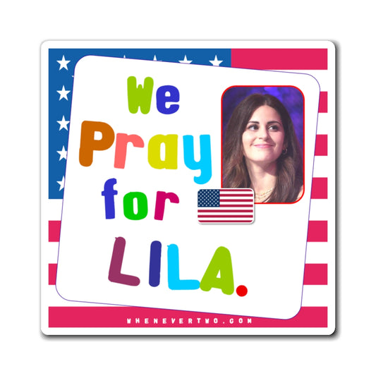 Lila Rose - We The People - Noah's Rainbow Magnet - 3'' - [197]