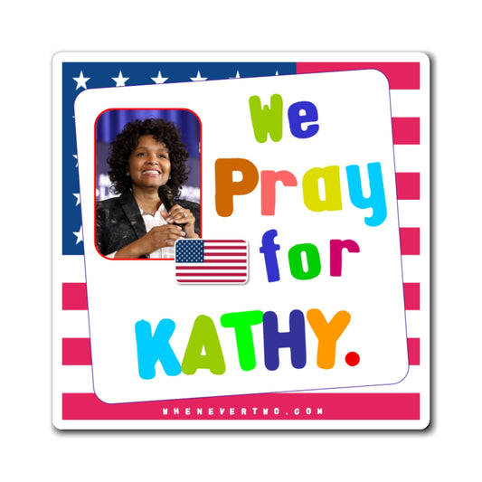 Kathy Barnette - We The People - Noah's Rainbow Magnet - 3'' - [56]