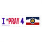 Utah - I Pray - Bumper Sticker - Large