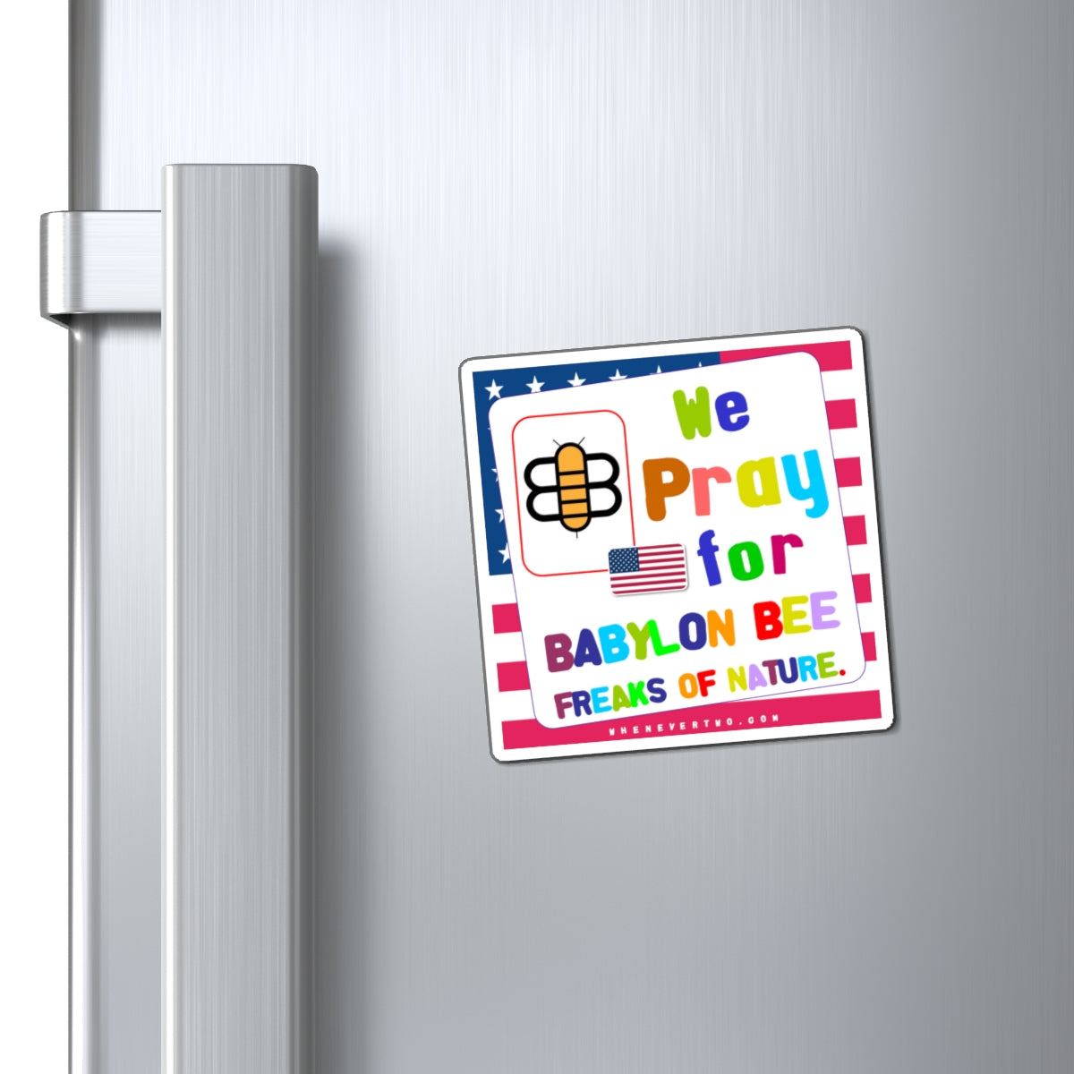 Babylon Bee - We The People - Noah's Rainbow Magnet - 3'' - [208]