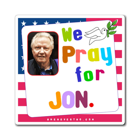 Jon Voight - We The People - Noah's Rainbow Magnet - 3'' - [52]