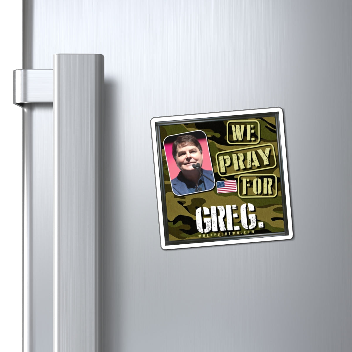 Greg Jarrett - We The People - The Man Cave Magnet - 3'' - [39]