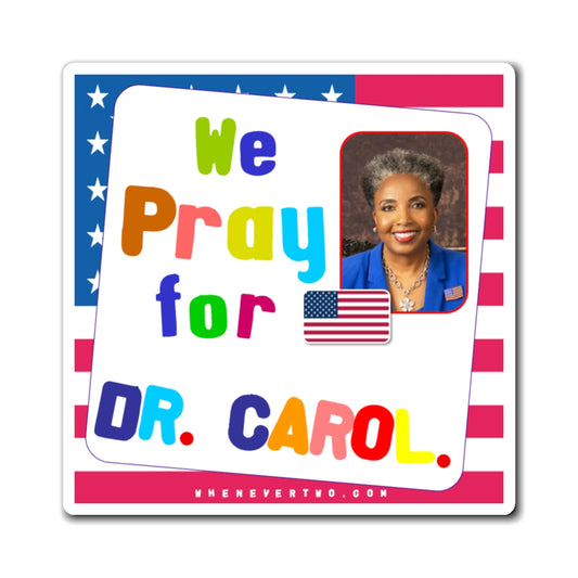Dr. Carol M. Swain - We The People - Noah's Rainbow Magnet - 3'' - [33]