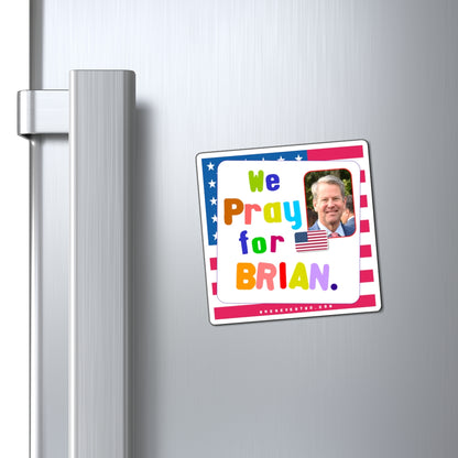 Brian Kemp - State Executive Governor Georgia - Noah's Rainbow Magnet - 3'' - [278]