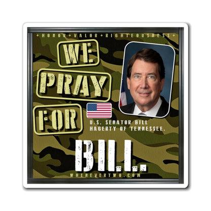 Bill Hagerty - Legislative Senator Tennessee - The Man Cave Magnet - 3'' - [232]