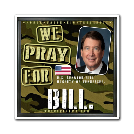 Bill Hagerty - Legislative Senator Tennessee - The Man Cave Magnet - 3'' - [232]