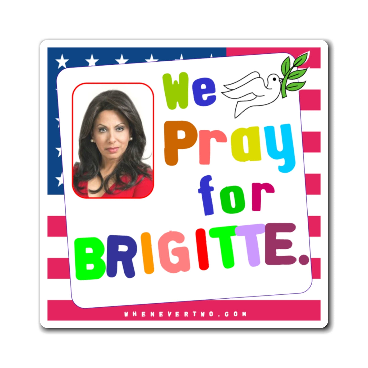 Brigitte Gabriel - We The People - Noah's Rainbow Magnet - 3'' - [314]