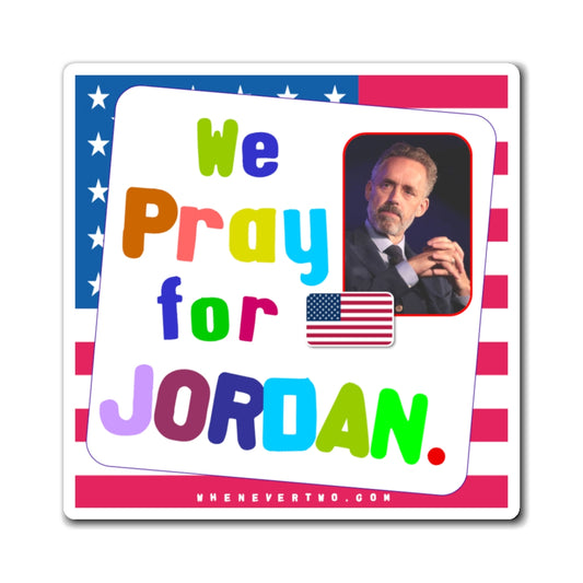 Jordan Peterson - We The People - Noah's Rainbow Magnet - 3'' - [53]