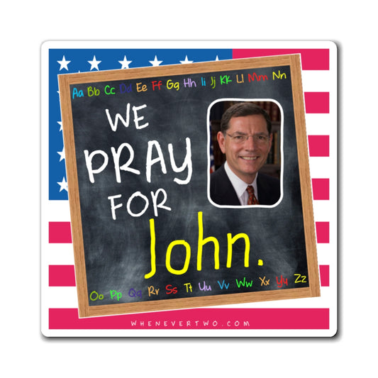 John Barrasso - Legislative Senator Wyoming - The Blackboard Magnet - 3'' - [213]