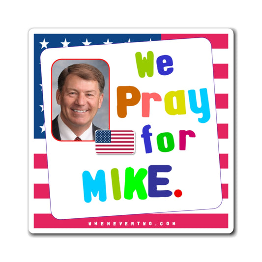 Mike Rounds - Legislative Senator South Dakota - Noah's Rainbow Magnet - 3'' - [254]