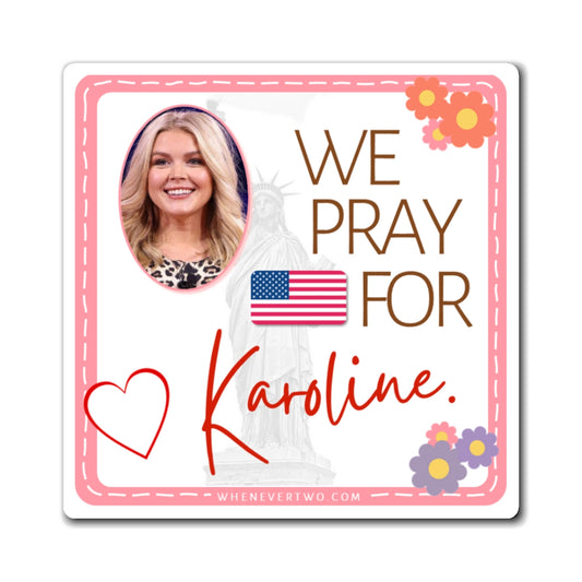Karoline Leavitt - Executive White House Press Secretary - The Girl Cave Magnet - 3'' - [142]