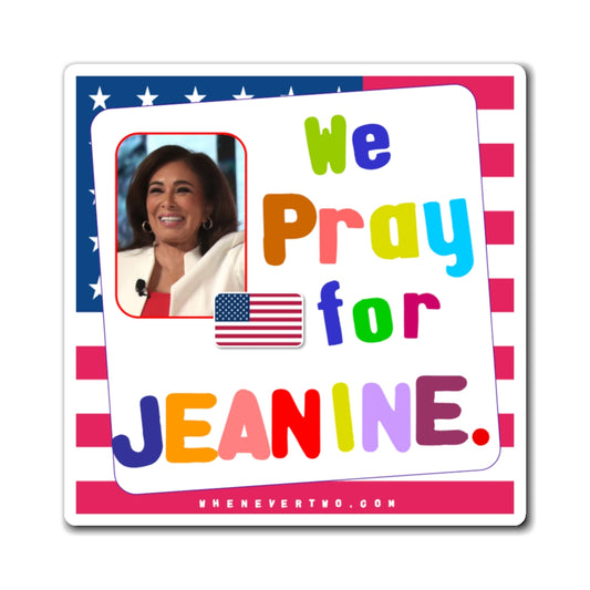 Jeanine Pirro - We The People - Noah's Rainbow Magnet - 3'' - [48]