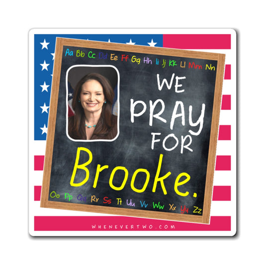 Brooke Rollins - Executive Cabinet Secretary of Agriculture - The Blackboard Magnet - 3'' - [120]