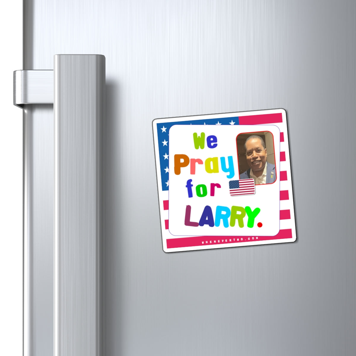Larry Elder - We The People - Noah's Rainbow Magnet - 3'' - [65]