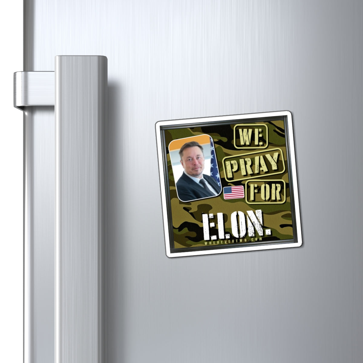 Elon Musk - We The People - The Man Cave Magnet - 3'' - [36]