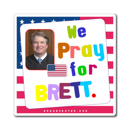 Brett M. Kavanaugh - Judiciary Supreme Court Associate Justice - Noah's Rainbow Magnet - 3'' - [140]