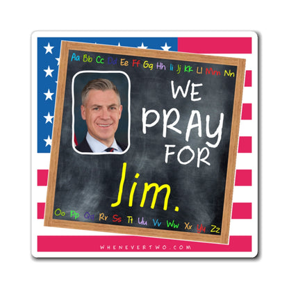 Jim Banks - Legislative Senator Indiana - The Blackboard Magnet - 3'' - [212]