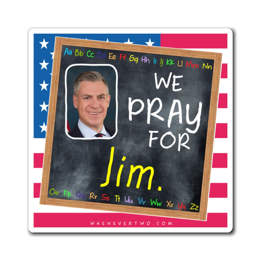 Jim Banks - Legislative Senator Indiana - The Blackboard Magnet - 3'' - [212]