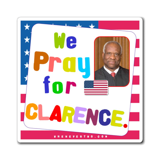 Clarence Thomas - Judiciary Supreme Court Associate Justice - Noah's Rainbow Magnet - 3'' - [137]