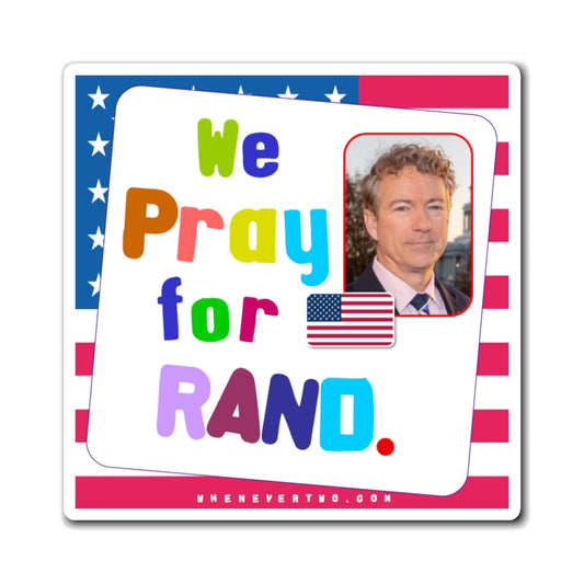 Rand Paul - Legislative Senator Kentucky - Noah's Rainbow Magnet - 3'' - [251]