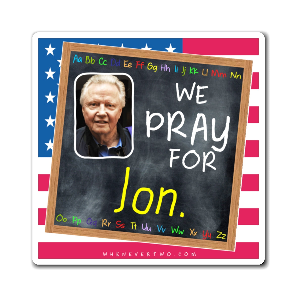 Jon Voight - We The People - The Blackboard Magnet - 3'' - [52]
