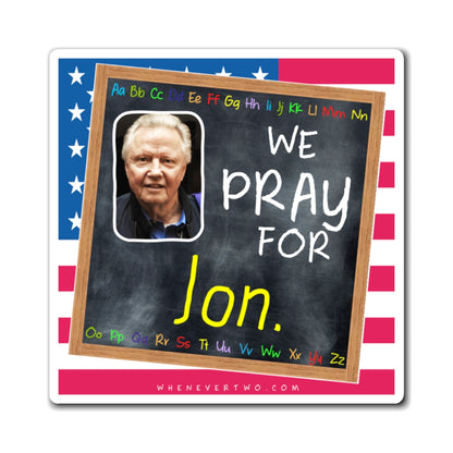 Jon Voight - We The People - The Blackboard Magnet - 3'' - [52]