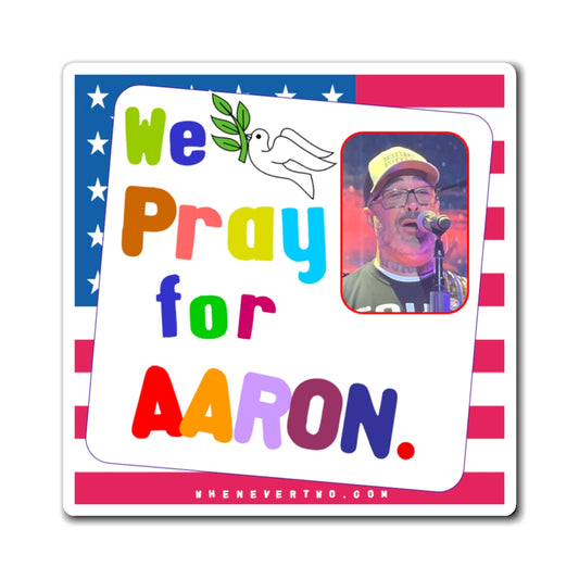 Aaron Lewis - We The People - Noah's Rainbow Magnet - 3'' - [106]