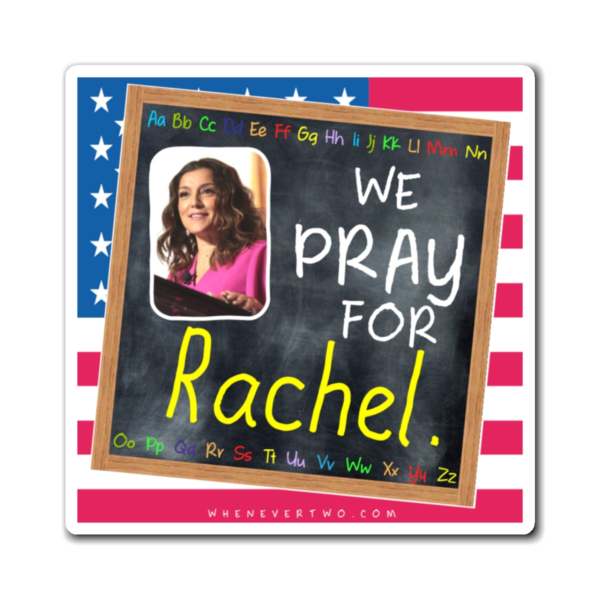 Rachel Campos Duffy - We The People - The Blackboard Magnet - 3'' - [84]