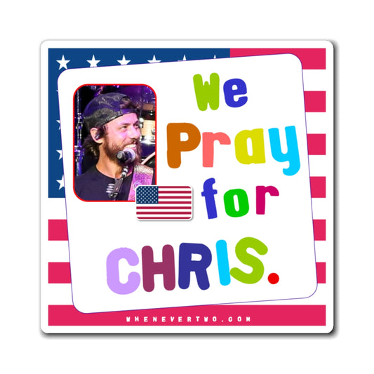 Chris Janson - We The People - Noah's Rainbow Magnet - 3'' - [20]
