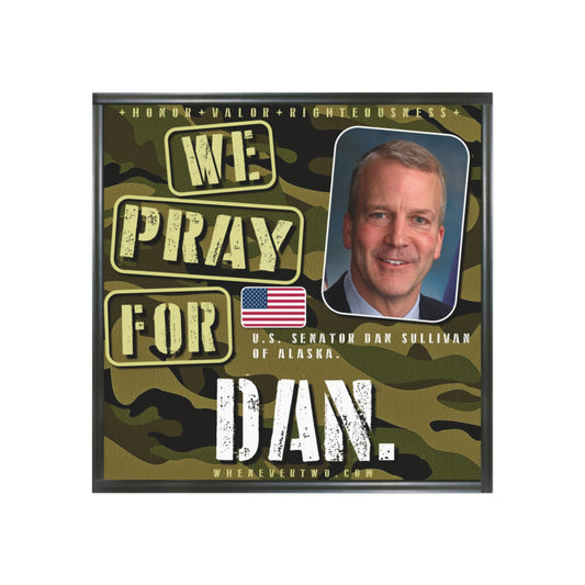Dan Sullivan - Legislative Senator Alaska - The Man Cave Magnet - 3'' - [259]