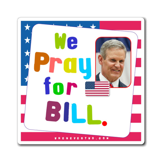 Bill Lee - State Executive Governor Tennessee - Noah's Rainbow Magnet - 3'' - [294]