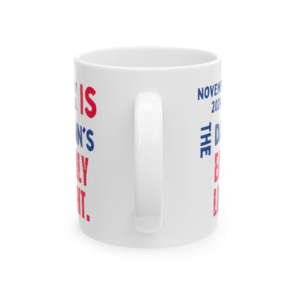 Donald John Trump. - Executive White House President of the United States of America - Dawn - Mug - 11oz - [209]