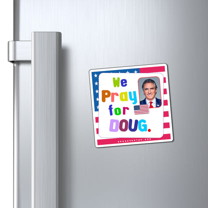 Doug Burgum - Executive Cabinet Secretary of the Interior - Noah's Rainbow Magnet - 3'' - [119]