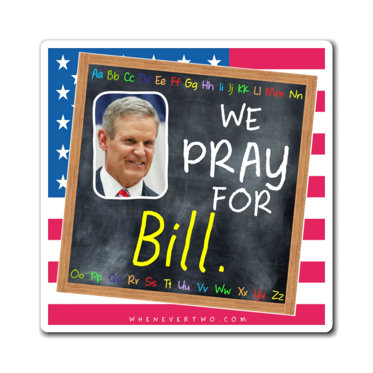 Bill Lee - State Executive Governor Tennessee - The Blackboard Magnet - 3'' - [294]