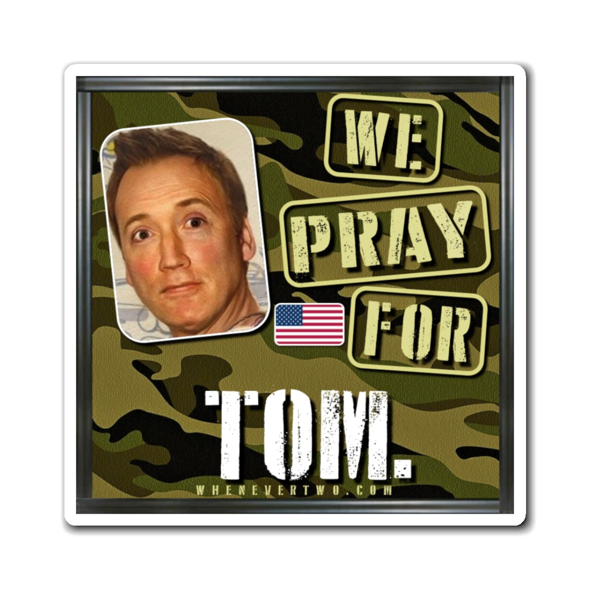 Tom Shillue - We The People - The Man Cave Magnet - 3'' - [266]