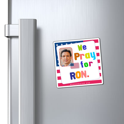 Ron DeSantis - State Executive Governor Florida - Noah's Rainbow Magnet - 3'' - [277]