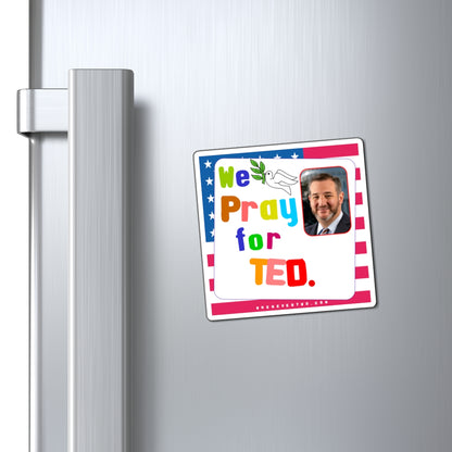 Ted Cruz - Legislative Senator Texas - Noah's Rainbow Magnet - 3'' - [225]