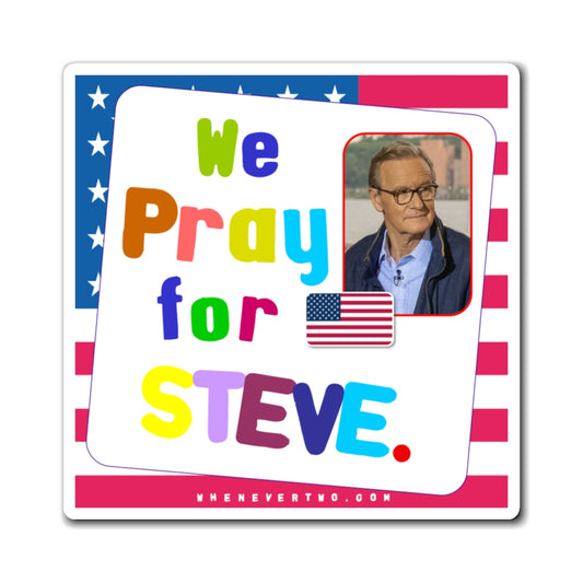 Steve Doocy - We The People - Noah's Rainbow Magnet - 3'' - [96]
