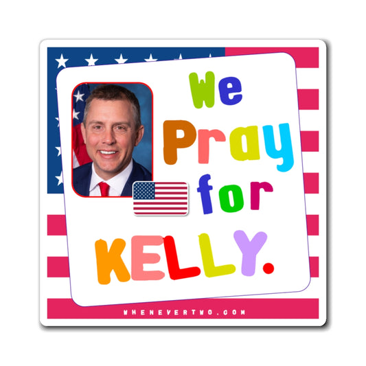 Kelly Armstrong - State Executive Governor North Dakota - Noah's Rainbow Magnet - 3'' - [289]