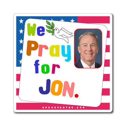 Jon Husted - Legislative Senator Ohio - Noah's Rainbow Magnet - 3'' - [235]