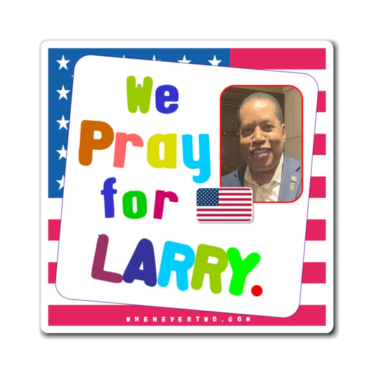 Larry Elder - We The People - Noah's Rainbow Magnet - 3'' - [65]