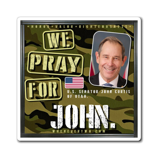 John Curtis - Legislative Senator Utah - The Man Cave Magnet - 3'' - [226]