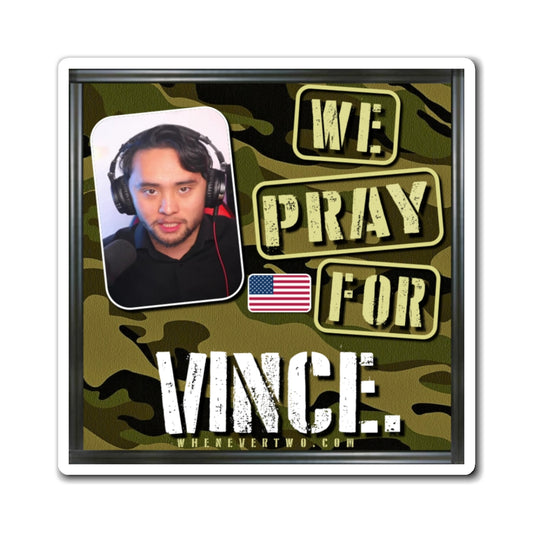 Vince Dao - We The People - The Man Cave Magnet - 3'' - [32]