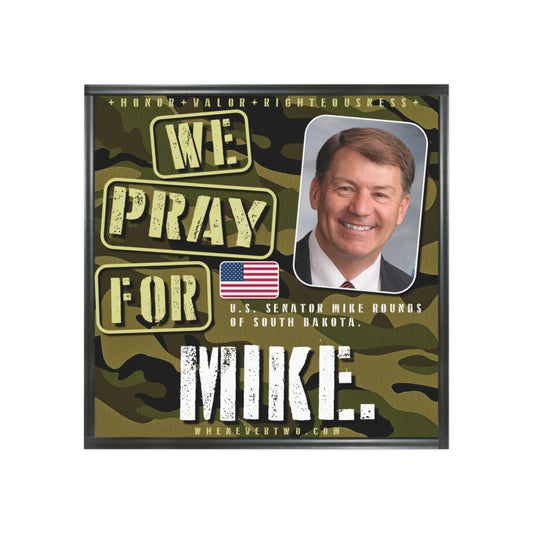 Mike Rounds - Legislative Senator South Dakota - The Man Cave Magnet - 3'' - [254]