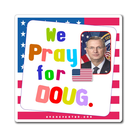 Doug Collins - Executive Cabinet Secretary of Veterans Affairs - Noah's Rainbow Magnet - 3'' - [127]
