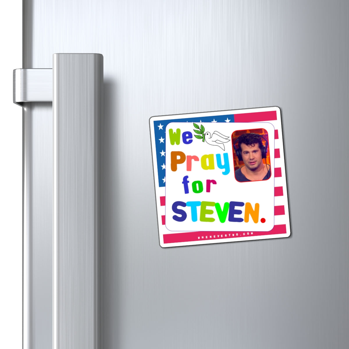 Steven Crowder - We The People - Noah's Rainbow Magnet - 3'' - [154]