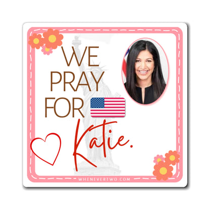 Katie Miller - Executive White House Doge Spokeswoman - The Girl Cave Magnet - 3'' - [270]