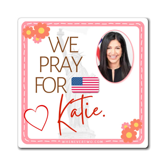Katie Miller - Executive White House Doge Spokeswoman - The Girl Cave Magnet - 3'' - [270]