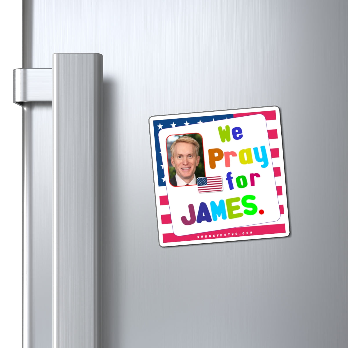 James Lankford - Legislative Senator Oklahoma - Noah's Rainbow Magnet - 3'' - [240]