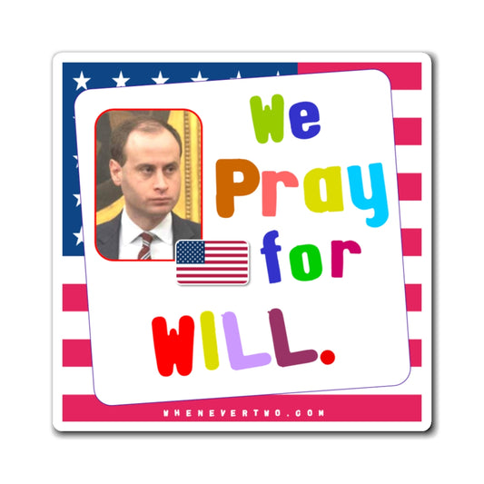 Will Scharf - Executive White House Staff Secretary - Noah's Rainbow Magnet - 3'' - [271]